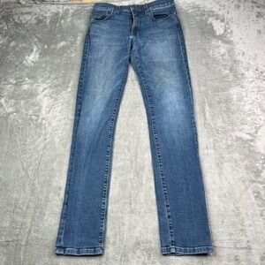 Fidelity Jeans Men 29x33 Torino Blue Slim‎ Fit Tapered Medium Made In USA Denim